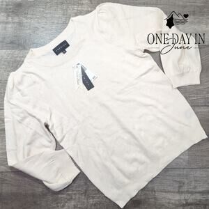 Premise Pull Over Knit Long Sleeve Sweater Size L